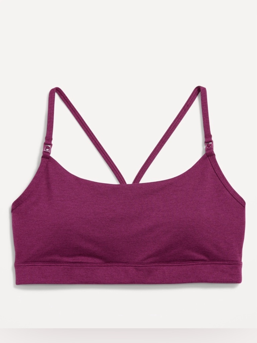 Maternity Light Support CloudComfy Sports Bra - Old Navy - Small